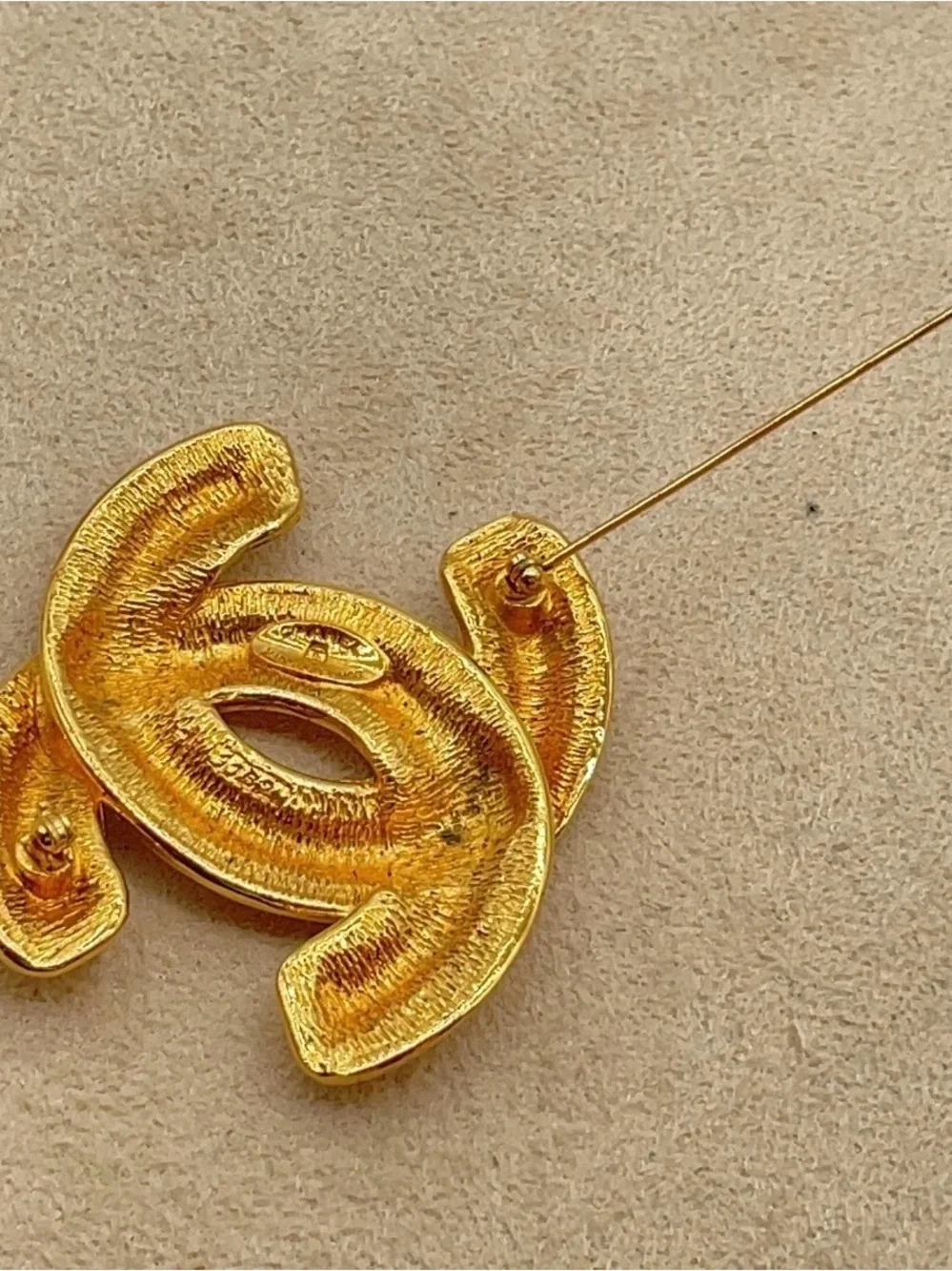 Chanel Matelassé Brooch